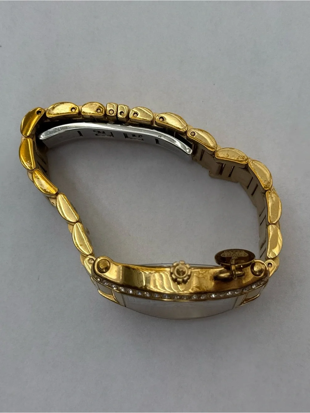 Juicy Couture Gold-Tone Crystal Accent Women's Bracelet Watch with Charm